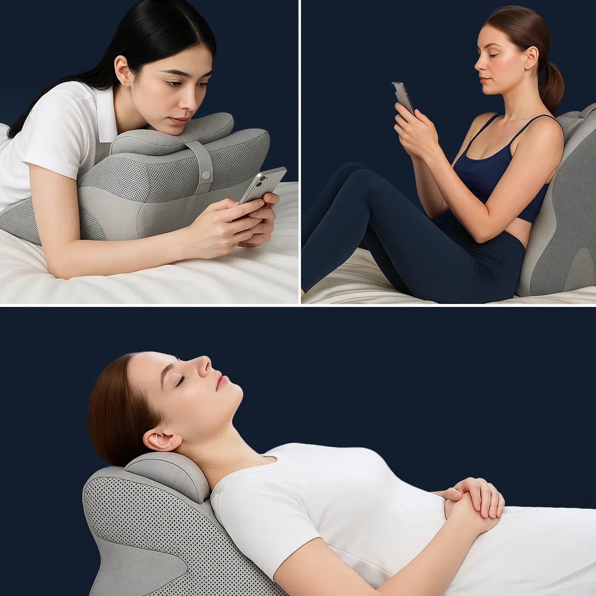 Soya Ergonomic Bed Rest Pillow