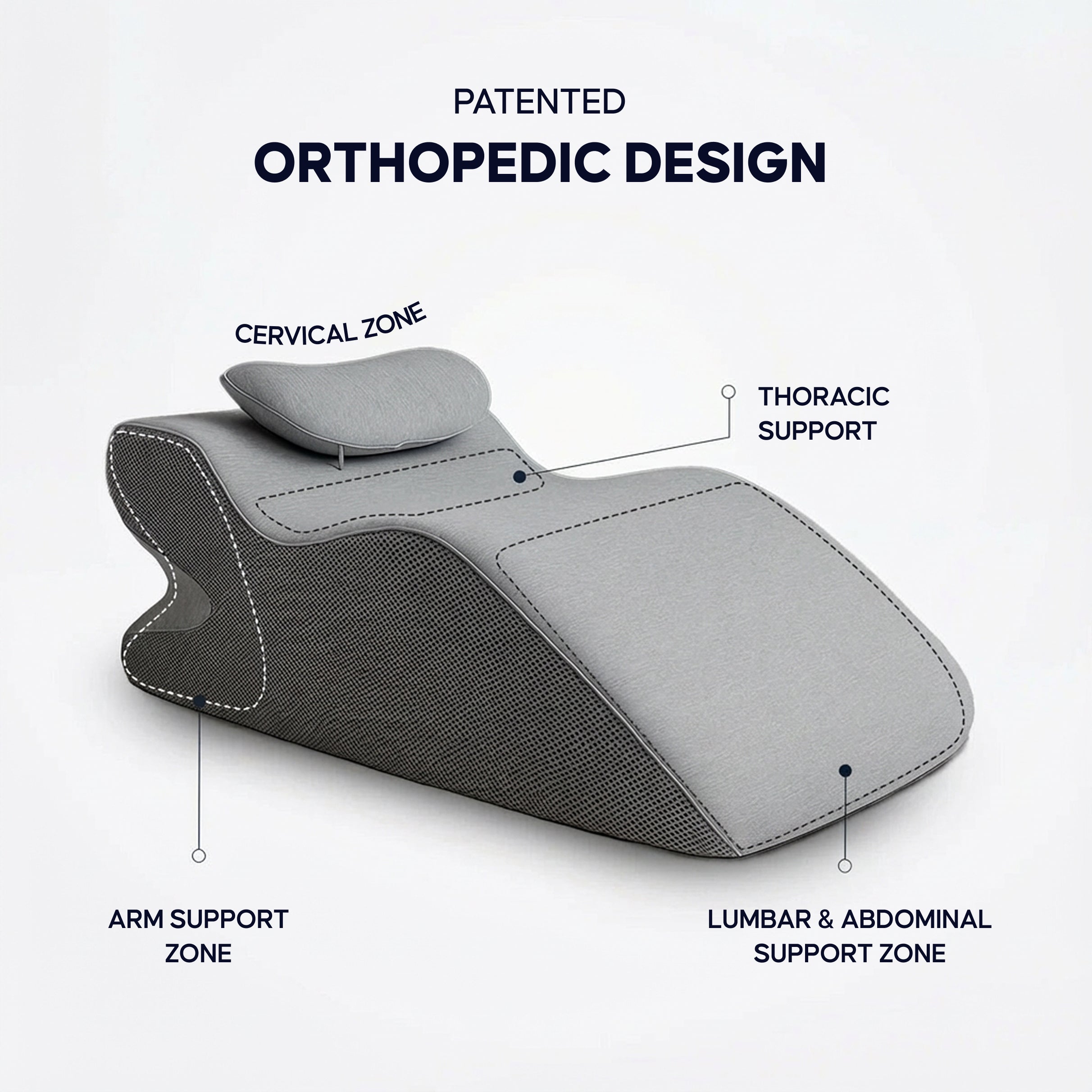 Soya Ergonomic Bed Rest Pillow
