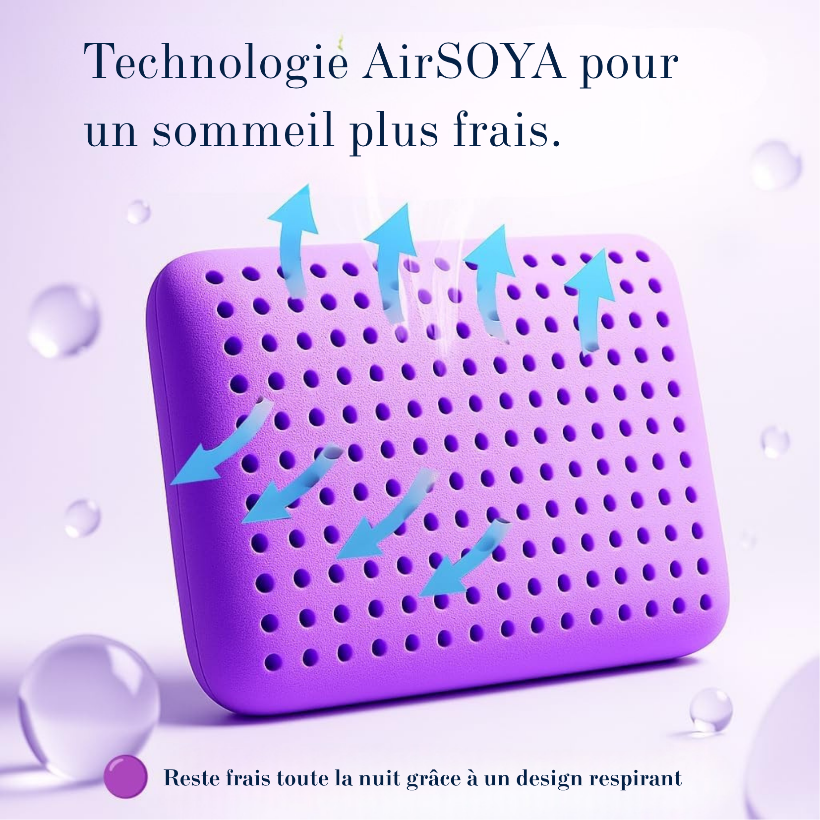 Oreiller rafraîchissant Soya AirFresh