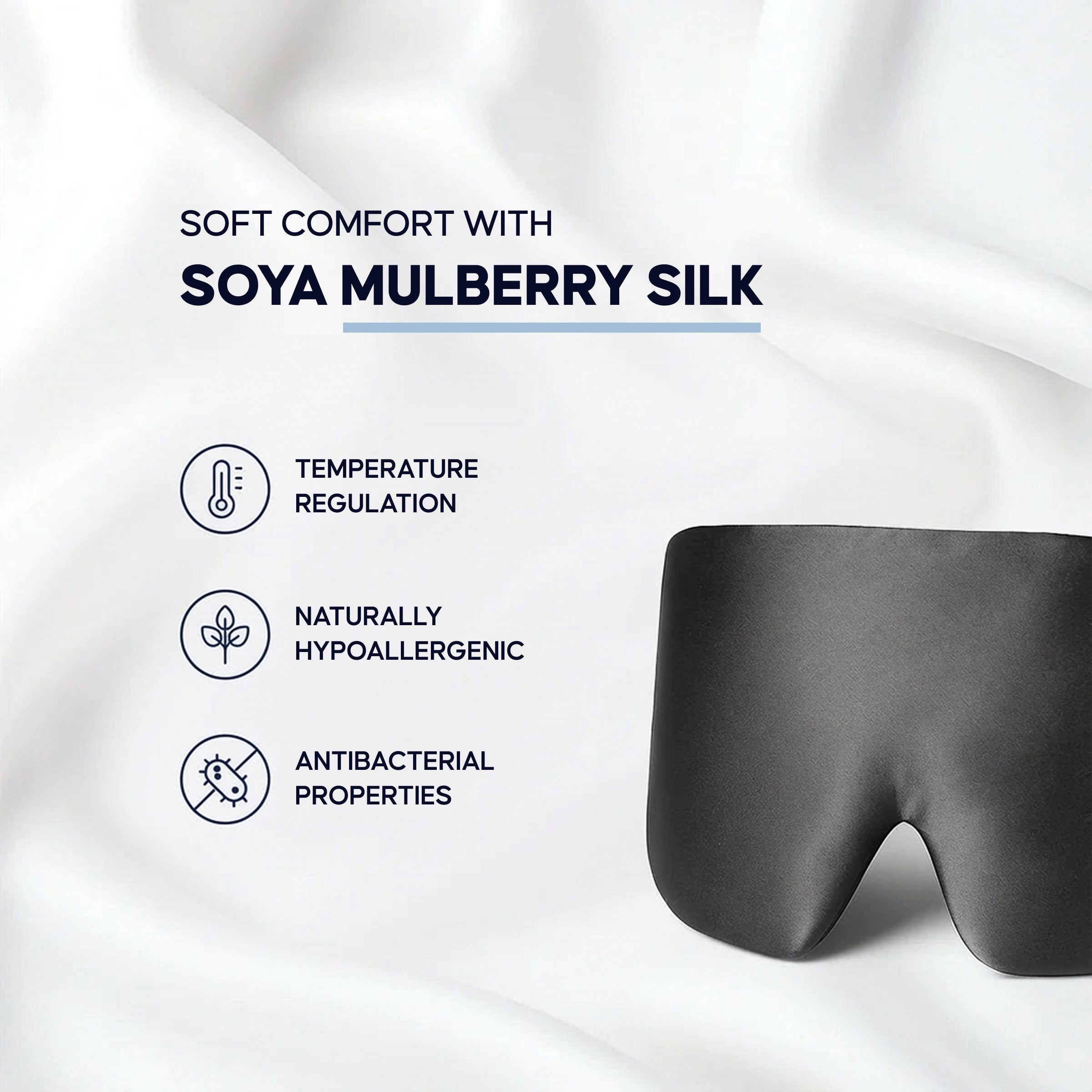 Soya Natural Silk Sleep Mask